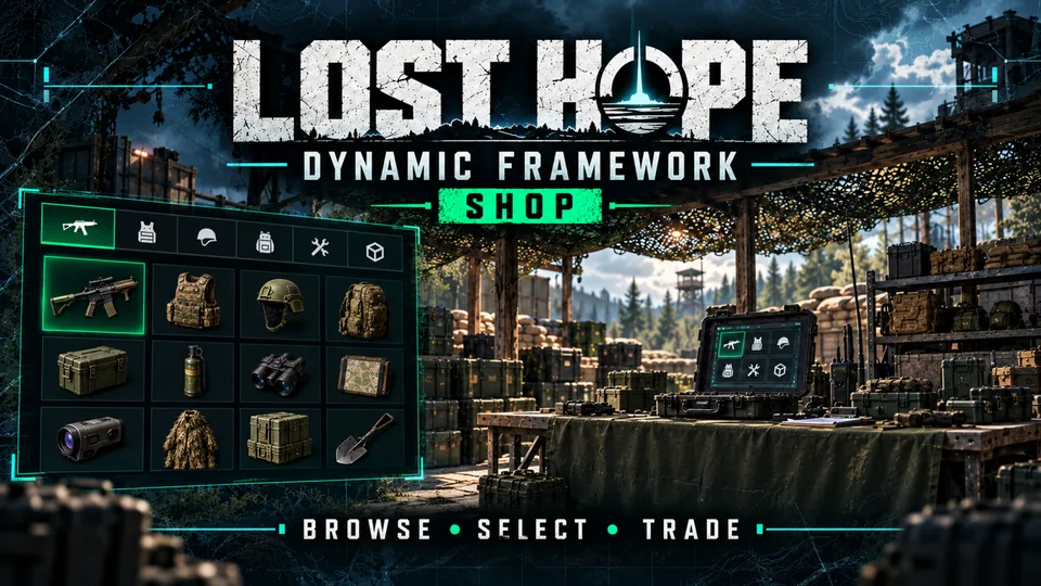 Shop banner